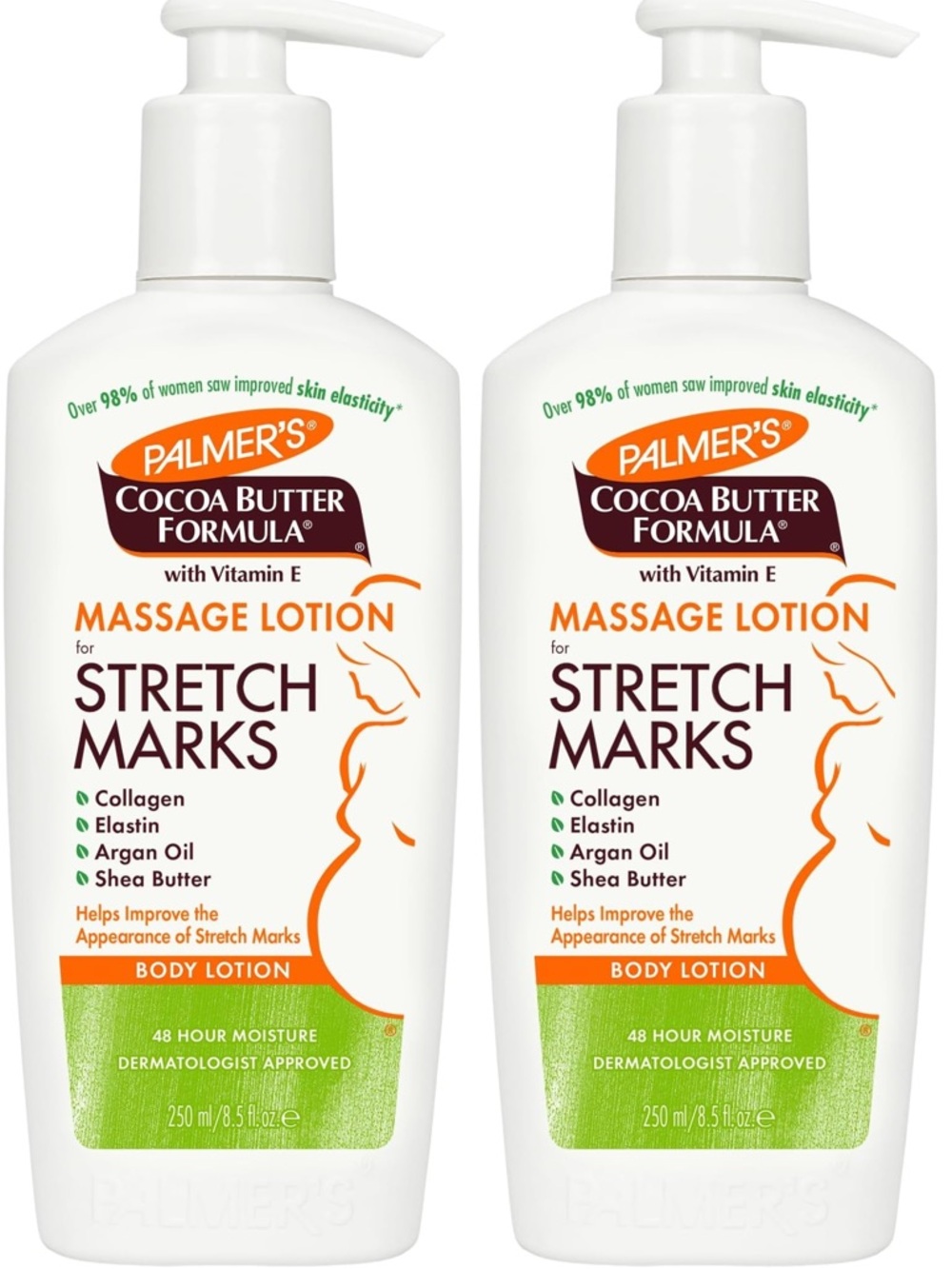 Cocoa Butter Formula Massage Lotion for Stretch Marks - pack of 2